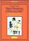 Testi testicoli e fave all'ins�. I canti di Bacco e di Venere nella tradizione goliardica italiana