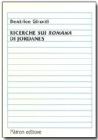Ricerche sui romani di Jordanes