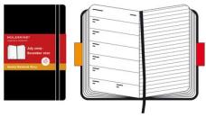 Moleskine pocket weekly. Agenda-taccuino settimanale 2009-2010 copertina rigida. 18 mesi