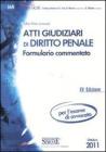 Atti giudiziari di diritto penale. Formulario commentato