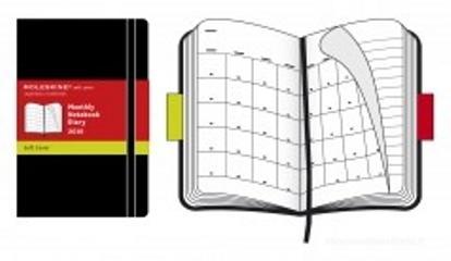 Moleskine large monthly. Agenda mensile 2010 copertina morbida nera Moleskine large monthly. Agenda mensile 2010 copertina morbida nera