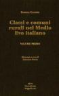 Classi e comuni rurali nel medio evo italiano