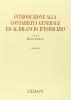Introduzione alla contabilit� generale ed al bilancio d'esercizio