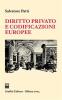 Diritto privato e codificazioni europee