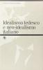 Idealismo tedesco e neo-idealismo italiano