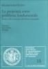 La propriet� come problema fondamentale. Studio sull'evoluzione del diritto mercantile