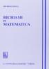 Richiami di matematica