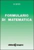 Formulario di matematica. Per le Scuole