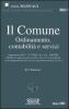 Il comune. Ordinamento, contabilit� e servizi