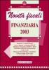 Novit� fiscali 2003