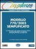 Modello 770/2005 semplificato