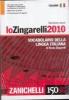 Lo Zingarelli 2010. Vocabolario della lingua italiana. Versione base