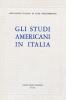 Gli studi americani in Italia