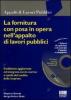 La fornitura con posa in opera nell'appalto di lavori pubblici