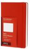 Moleskine Agenda giornaliera 12 mesi 2013 Large. Copertina rigida rossa.