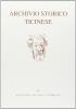 Archivio storico ticinese vol.144