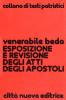 Esposizione e revisione degli Atti degli Apostoli