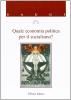 Quale economia politica per il socialismo?