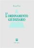 L' ordinamento giudiziario