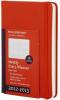 Moleskine 18 mesi �  Weekly Horizontal Planner  - Large - Copertina rigida rossa 2012-2013