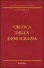 Critica della democrazia