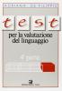 Test per la valutazione del linguaggio vol.4