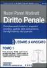 Nuovi pareri motivati di diritto penale. Fondamenti teorici, aspetti pratici, guida alla soluzione, svolgimento del parere per l'esame di avvocato vol.1