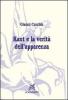 Kant e la verit� dell'apparenza