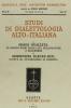 Studi di dialettologia alto-italiana. Di alcuni nomi locali del bellinzonese e locarnese. Giunte al �Vocabolario di Bormio�