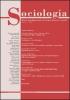 Sociologia. Rivista quadrimestrale di scienze storiche e sociali (2006) vol.3