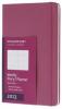 Moleskine Agenda settimanale 12 mesi 2013. Copertina rigida magenta.