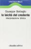La laicit� del credente