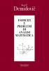 Esercizi e problemi di analisi matematica