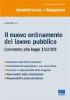 Il nuovo ordinamento nel lavoro pubblico