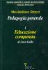 Pedagogia generale. Educazione comparata