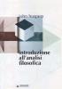 Introduzione all'analisi filosofica