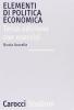 Elementi di politica economica con esercizi