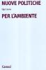 Nuove politiche per l'ambiente