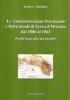Le amministrazioni provinciali e distrettuali di Terra d'Otranto dal 1806 al 1861. Profili biografici dei membri