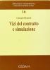 Vizi del contratto e simulazione