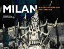 Milan in flight over the city and Lombardy