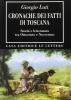 Cronache dei fatti di Toscana. Storia e letteratura tra Ottocento e Novecento