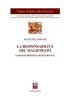 La responsabilit� del magistrato. Saggio di diritto costituzionale
