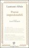 Poesie imperdonabili. Testo originale a fronte