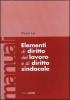 Elementi di diritto del lavoro e di diritto sindacale