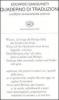 Quaderno di traduzioni. Lucrezio-Shakespeare-Goethe. Testo originale a fronte