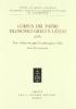 Corpus dei papiri filosofici greci e latini. Testi e lessico nei papiri di cultura greca e latina vol.1.3