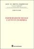Partecipazione sociale e attivit� di impresa
