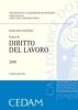 Corso di diritto del lavoro