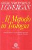 Il metodo in teologia
